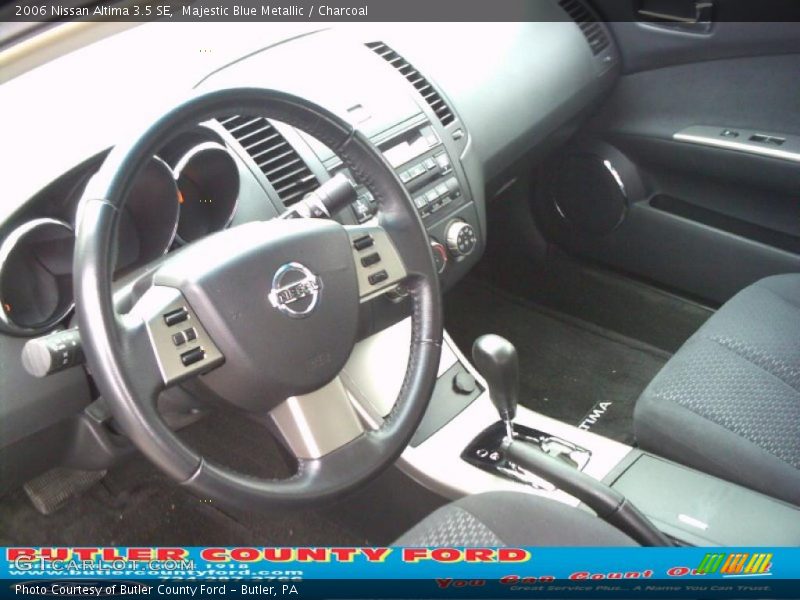 Majestic Blue Metallic / Charcoal 2006 Nissan Altima 3.5 SE