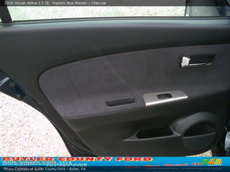 Majestic Blue Metallic / Charcoal 2006 Nissan Altima 3.5 SE