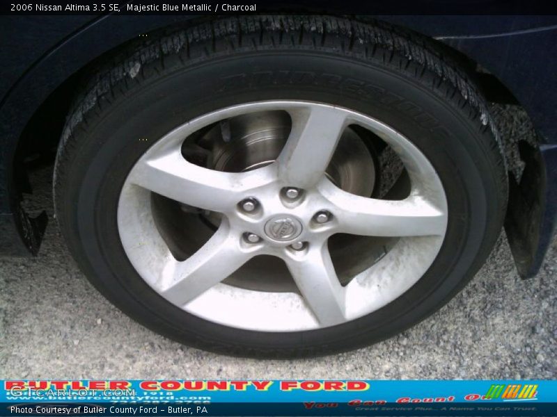 Majestic Blue Metallic / Charcoal 2006 Nissan Altima 3.5 SE