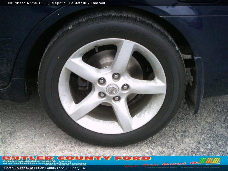 Majestic Blue Metallic / Charcoal 2006 Nissan Altima 3.5 SE
