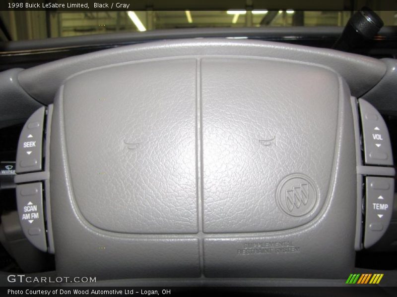 Black / Gray 1998 Buick LeSabre Limited