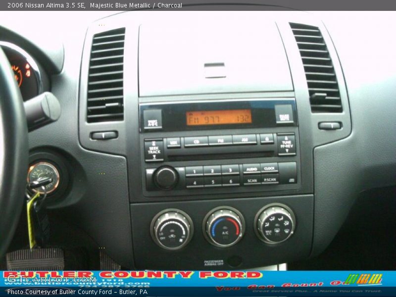Majestic Blue Metallic / Charcoal 2006 Nissan Altima 3.5 SE