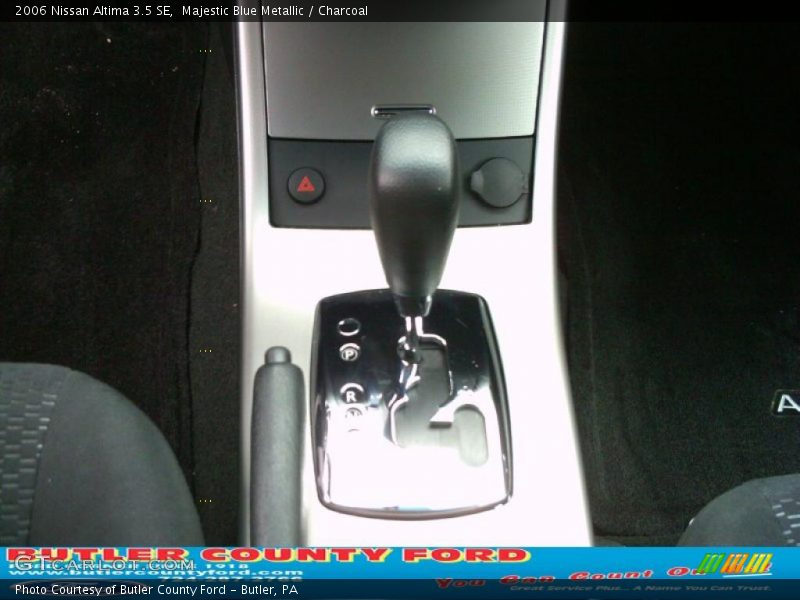 Majestic Blue Metallic / Charcoal 2006 Nissan Altima 3.5 SE