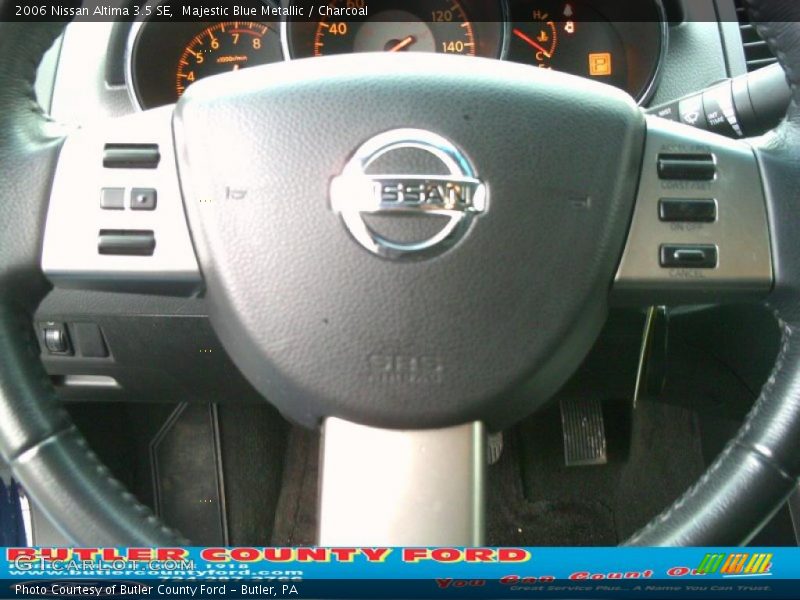 Majestic Blue Metallic / Charcoal 2006 Nissan Altima 3.5 SE