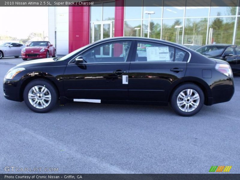 Super Black / Charcoal 2010 Nissan Altima 2.5 SL