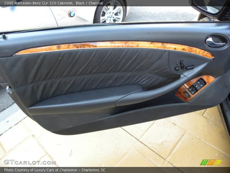 Black / Charcoal 2005 Mercedes-Benz CLK 320 Cabriolet