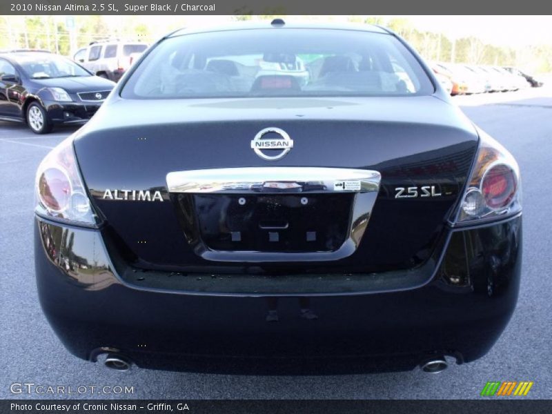 Super Black / Charcoal 2010 Nissan Altima 2.5 SL