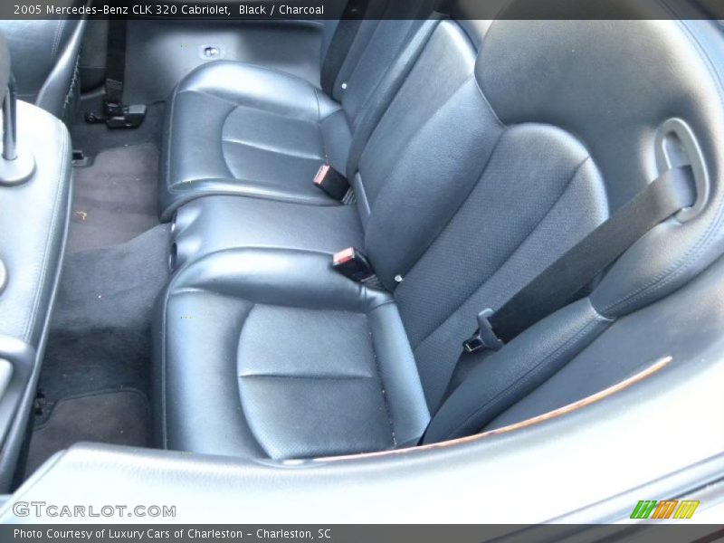 Black / Charcoal 2005 Mercedes-Benz CLK 320 Cabriolet