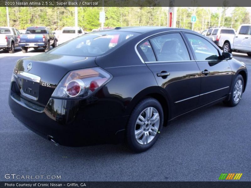 Super Black / Charcoal 2010 Nissan Altima 2.5 SL
