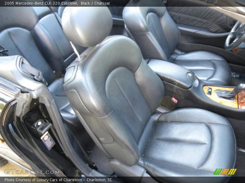 Black / Charcoal 2005 Mercedes-Benz CLK 320 Cabriolet