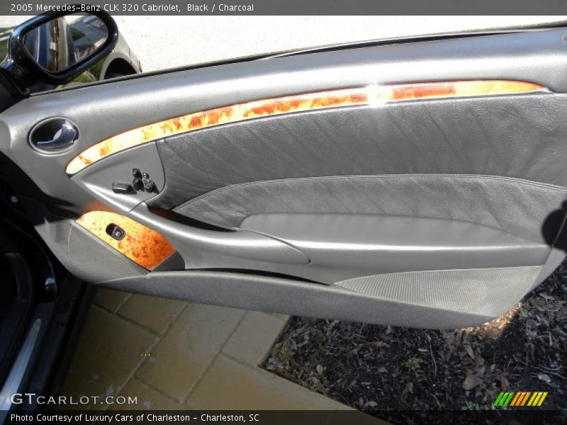 Black / Charcoal 2005 Mercedes-Benz CLK 320 Cabriolet