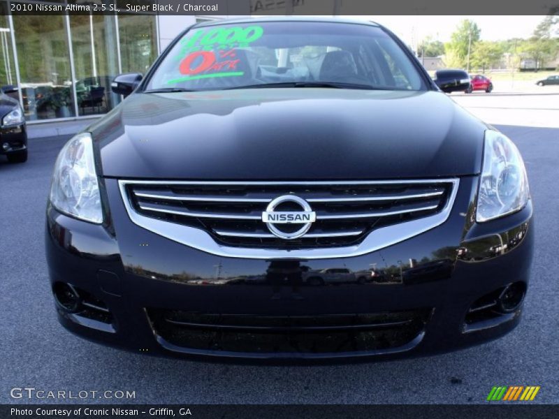 Super Black / Charcoal 2010 Nissan Altima 2.5 SL