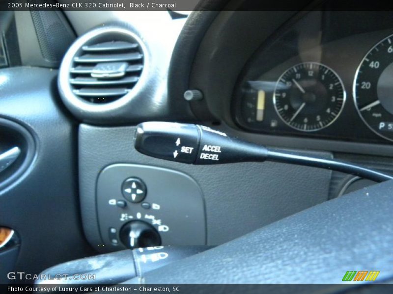 Black / Charcoal 2005 Mercedes-Benz CLK 320 Cabriolet