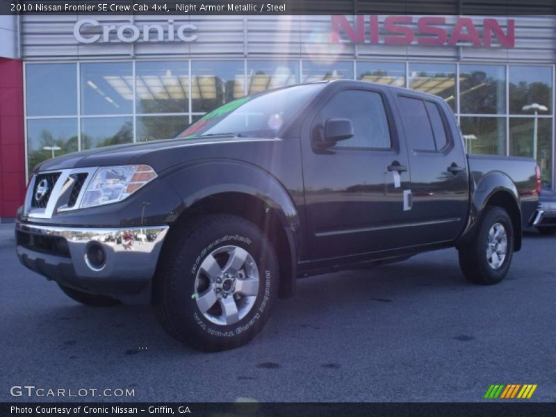 Night Armor Metallic / Steel 2010 Nissan Frontier SE Crew Cab 4x4