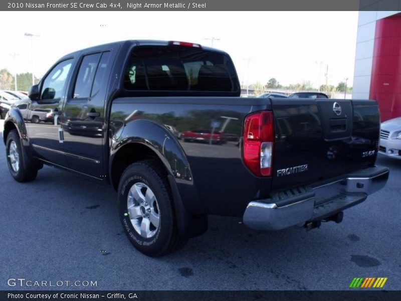 Night Armor Metallic / Steel 2010 Nissan Frontier SE Crew Cab 4x4
