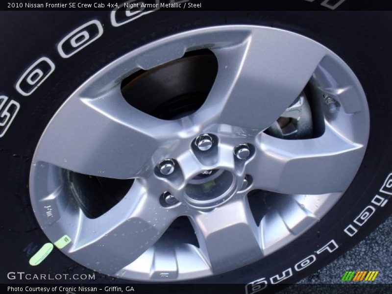 Night Armor Metallic / Steel 2010 Nissan Frontier SE Crew Cab 4x4