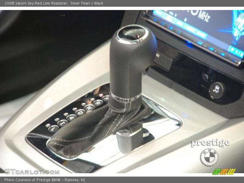 Silver Pearl / Black 2008 Saturn Sky Red Line Roadster