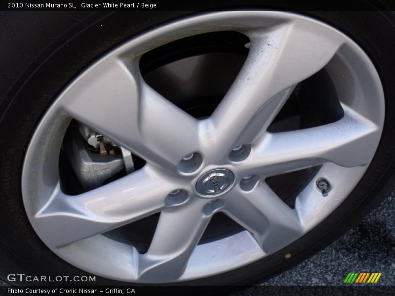 Glacier White Pearl / Beige 2010 Nissan Murano SL