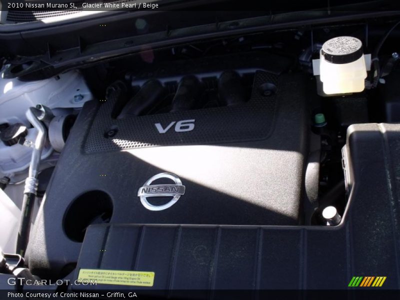 Glacier White Pearl / Beige 2010 Nissan Murano SL