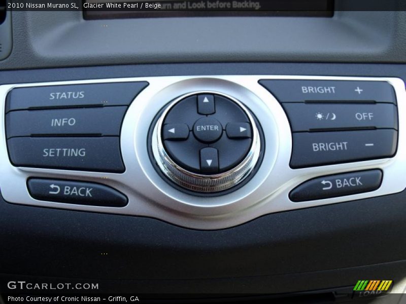 Glacier White Pearl / Beige 2010 Nissan Murano SL