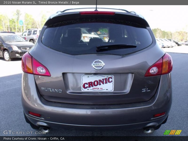 Tinted Bronze Metallic / Beige 2010 Nissan Murano SL