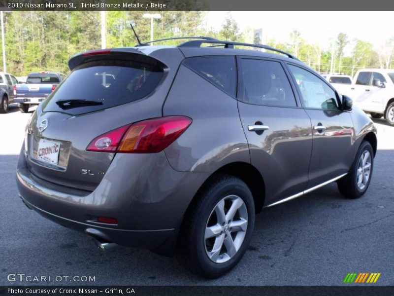 Tinted Bronze Metallic / Beige 2010 Nissan Murano SL