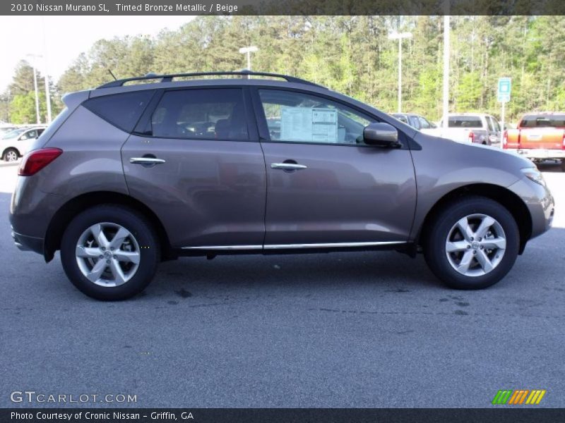 Tinted Bronze Metallic / Beige 2010 Nissan Murano SL