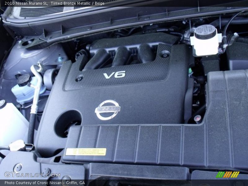 Tinted Bronze Metallic / Beige 2010 Nissan Murano SL