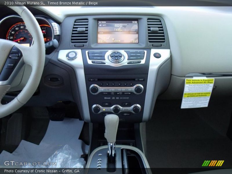 Tinted Bronze Metallic / Beige 2010 Nissan Murano SL