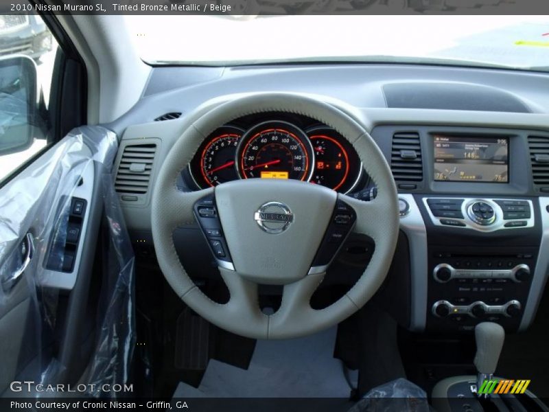 Tinted Bronze Metallic / Beige 2010 Nissan Murano SL