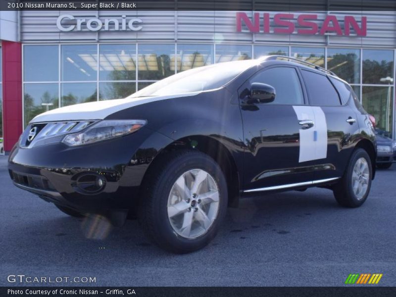 Super Black / Black 2010 Nissan Murano SL