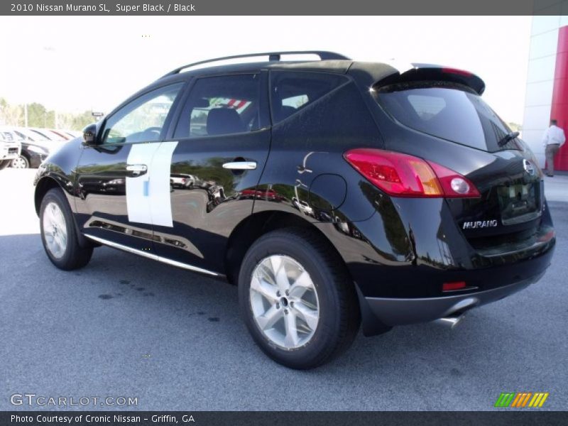 Super Black / Black 2010 Nissan Murano SL