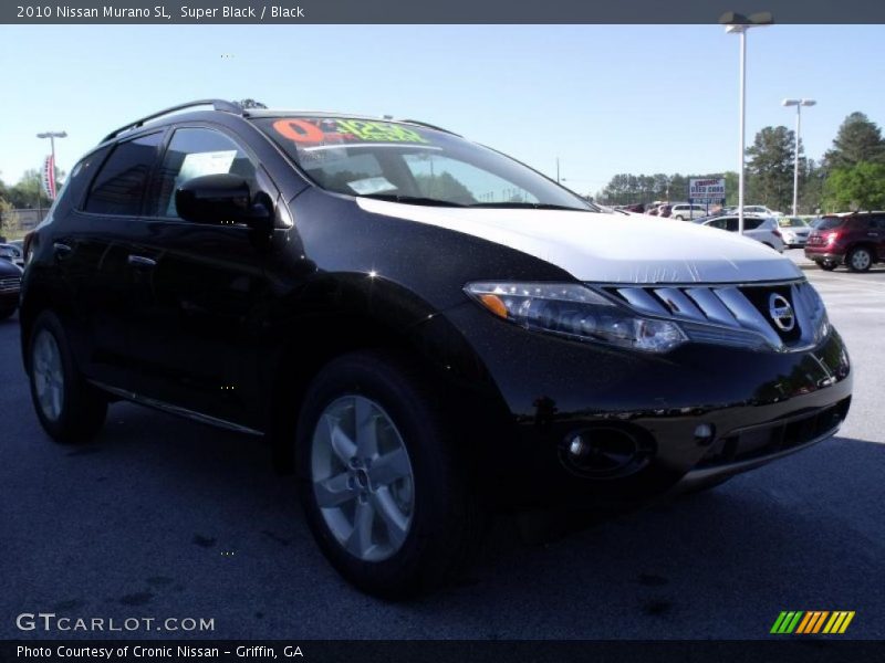 Super Black / Black 2010 Nissan Murano SL