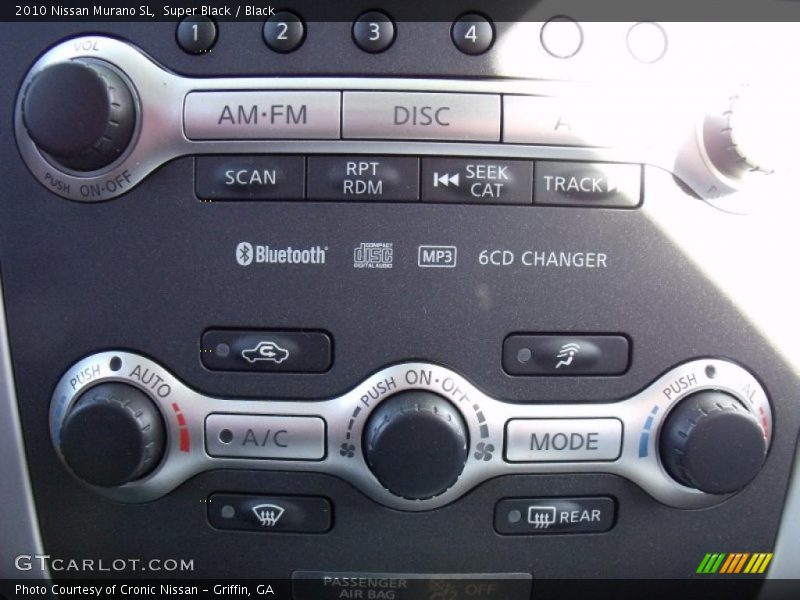 Super Black / Black 2010 Nissan Murano SL
