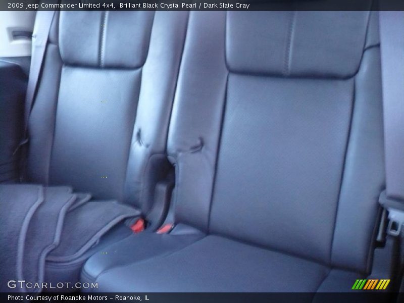 Brilliant Black Crystal Pearl / Dark Slate Gray 2009 Jeep Commander Limited 4x4