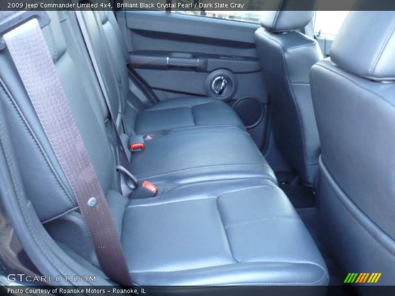 Brilliant Black Crystal Pearl / Dark Slate Gray 2009 Jeep Commander Limited 4x4