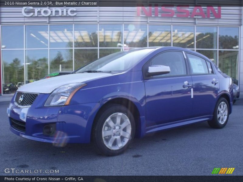 Blue Metallic / Charcoal 2010 Nissan Sentra 2.0 SR