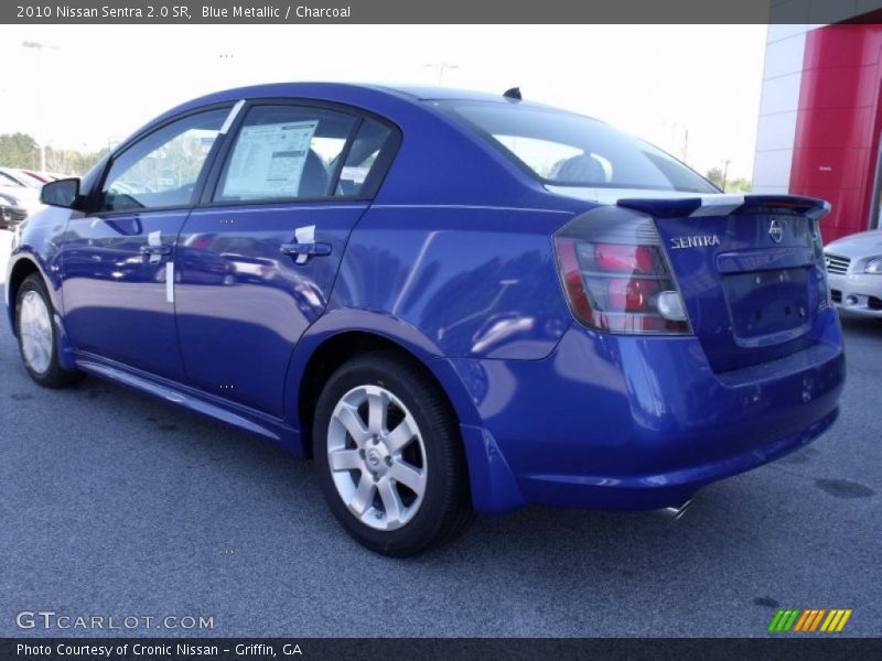 Blue Metallic / Charcoal 2010 Nissan Sentra 2.0 SR