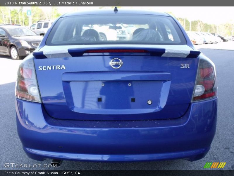 Blue Metallic / Charcoal 2010 Nissan Sentra 2.0 SR