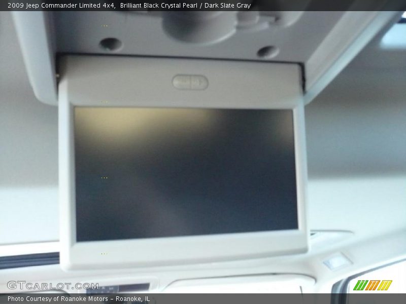 Brilliant Black Crystal Pearl / Dark Slate Gray 2009 Jeep Commander Limited 4x4