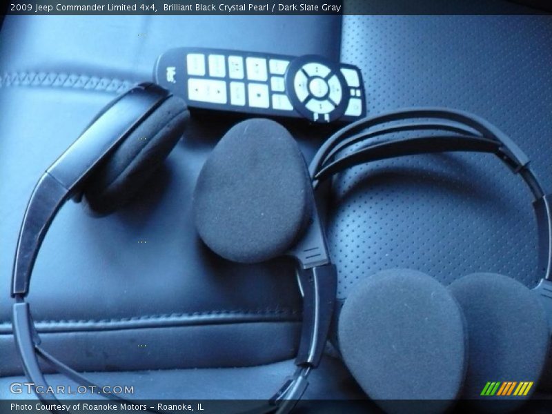 Brilliant Black Crystal Pearl / Dark Slate Gray 2009 Jeep Commander Limited 4x4