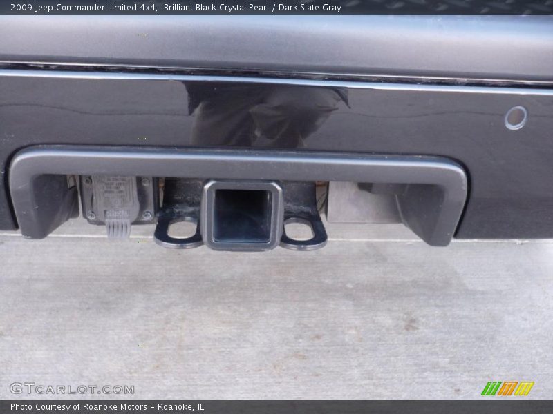 Brilliant Black Crystal Pearl / Dark Slate Gray 2009 Jeep Commander Limited 4x4