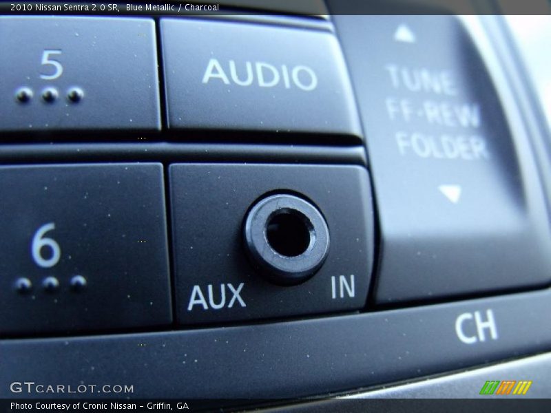 Blue Metallic / Charcoal 2010 Nissan Sentra 2.0 SR