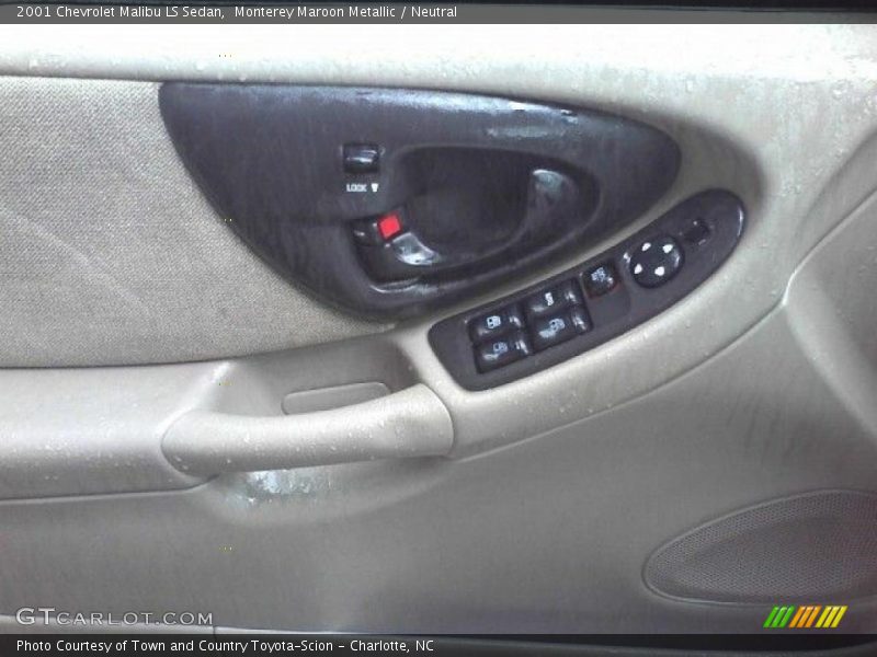 Monterey Maroon Metallic / Neutral 2001 Chevrolet Malibu LS Sedan