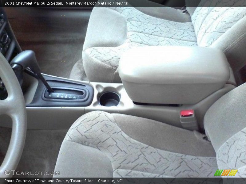 Monterey Maroon Metallic / Neutral 2001 Chevrolet Malibu LS Sedan
