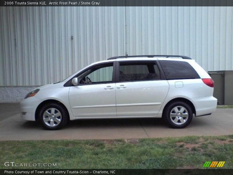 Arctic Frost Pearl / Stone Gray 2006 Toyota Sienna XLE