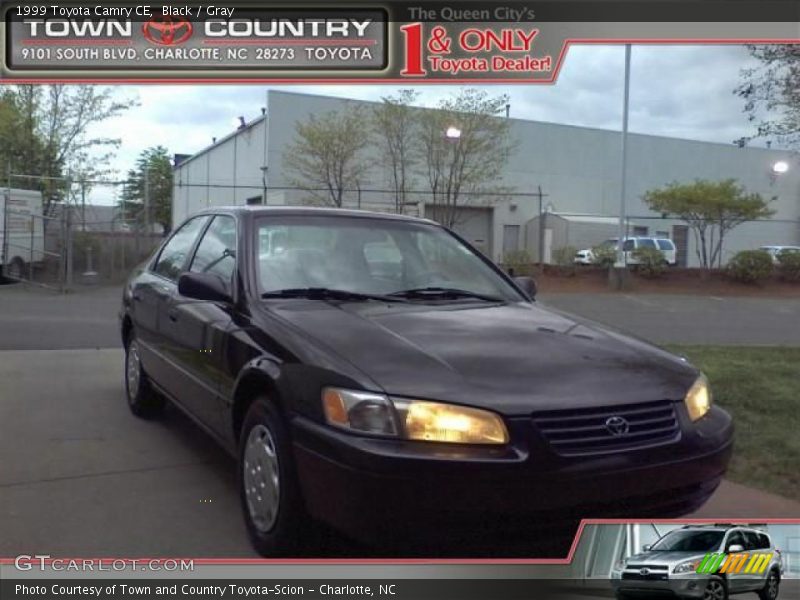 Black / Gray 1999 Toyota Camry CE