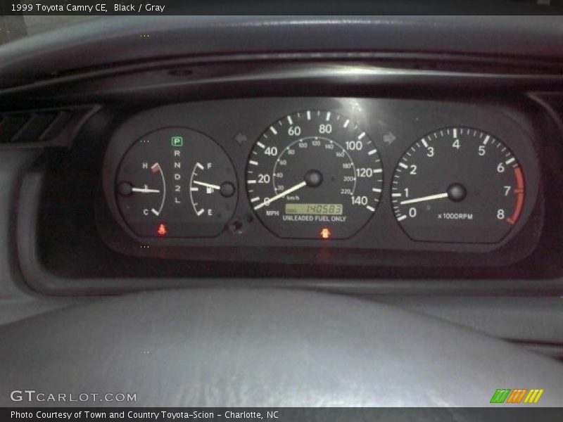 Black / Gray 1999 Toyota Camry CE