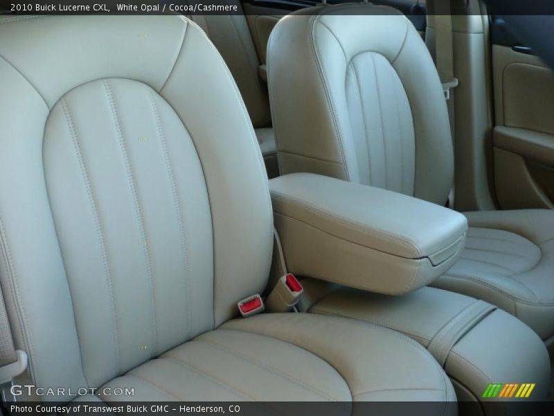 White Opal / Cocoa/Cashmere 2010 Buick Lucerne CXL