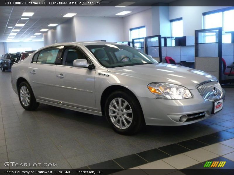 Quicksilver Metallic / Titanium 2010 Buick Lucerne CXL